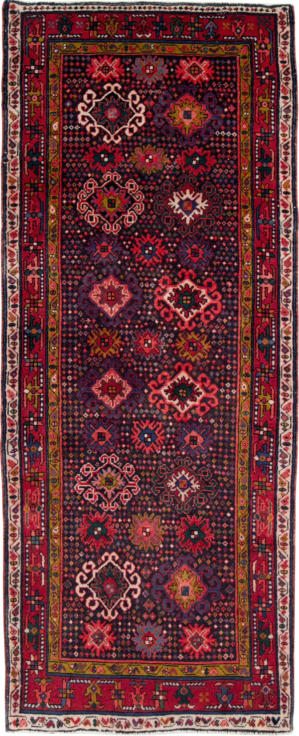 Vintage Persian Malayer Gallery Rug, No.27633 - Gsblank