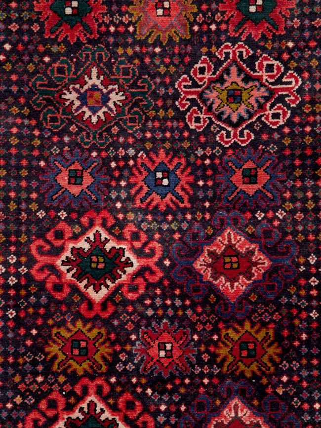 Vintage Persian Malayer Gallery Rug, No.27633 - Gsblank