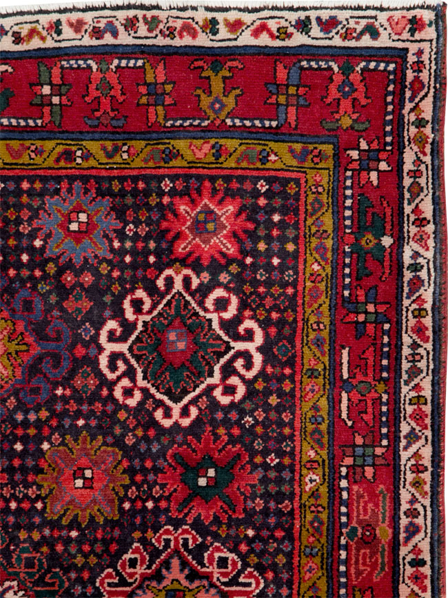 Vintage Persian Malayer Gallery Rug, No.27633 - Gsblank