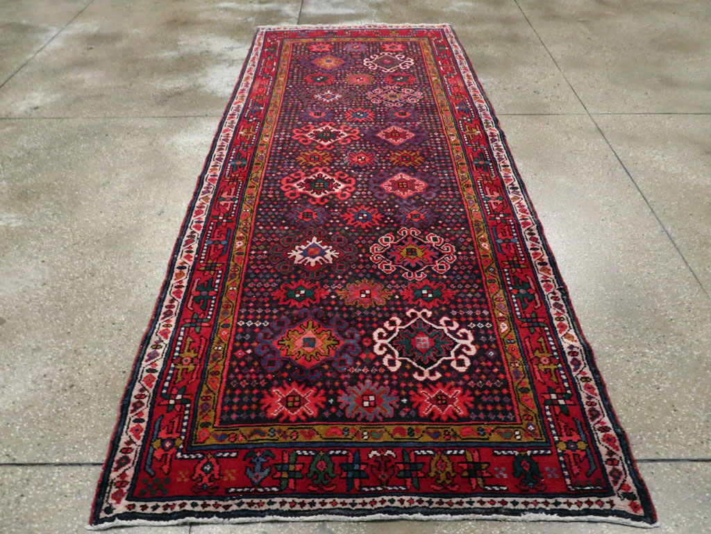 Vintage Persian Malayer Gallery Rug, No.27633 - Gsblank