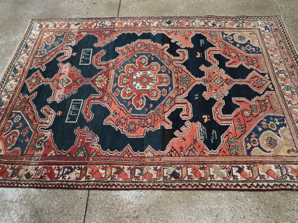 Antique Persian Malayer Rug, No.27637 - Gsblank
