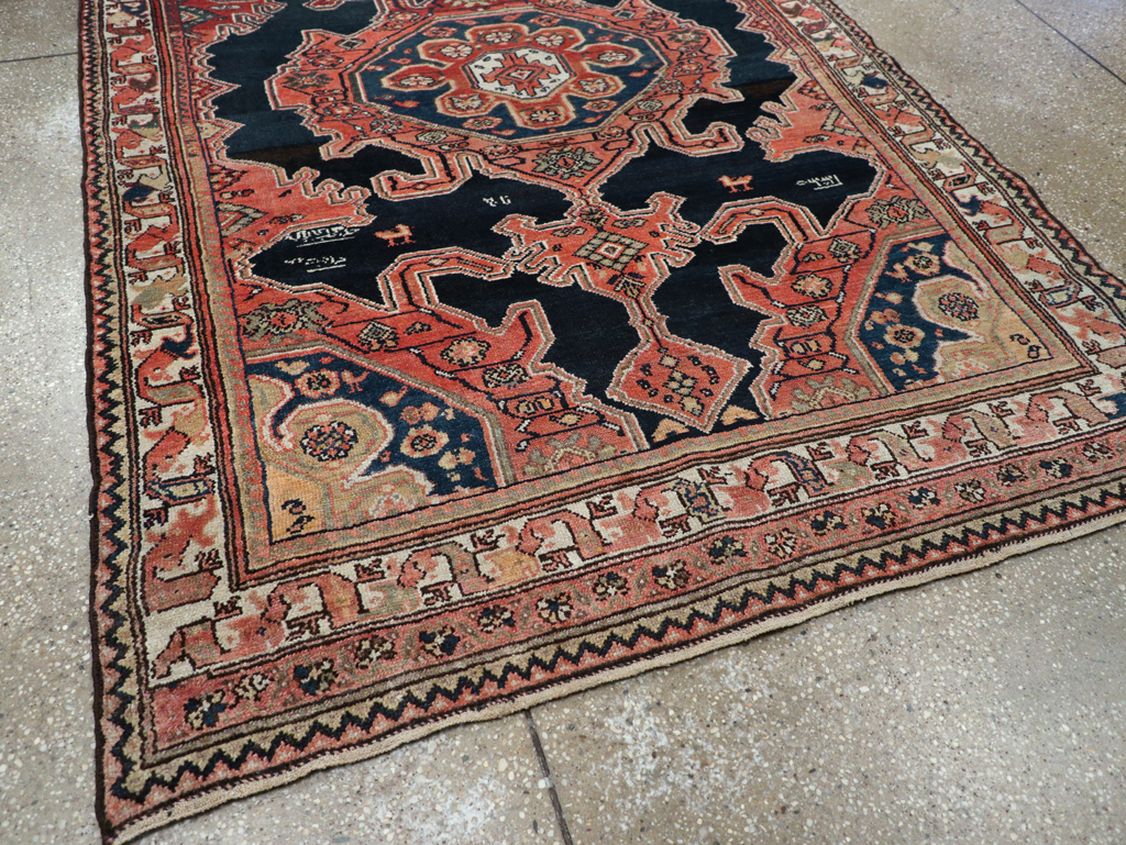 Antique Persian Malayer Rug, No.27637 - Gsblank