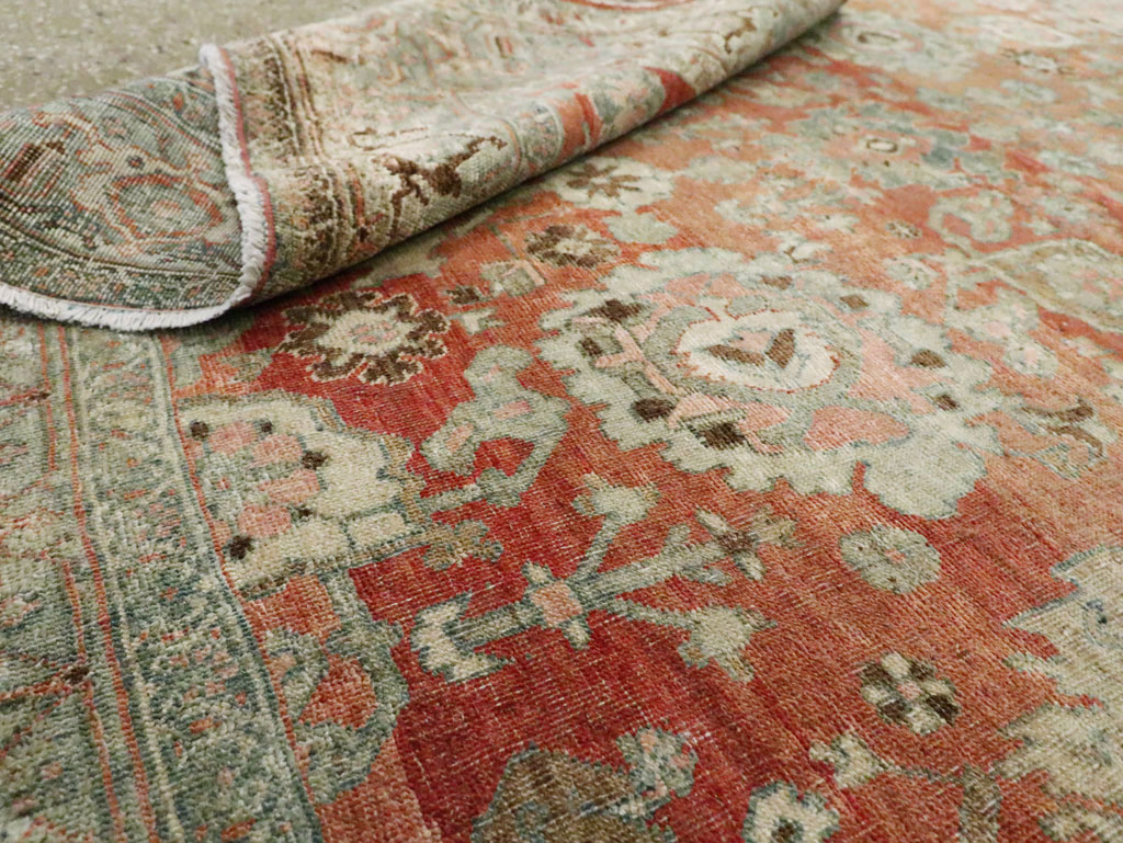 Antique Persian Bidjar Accent Rug, No.27646 - Gsblank