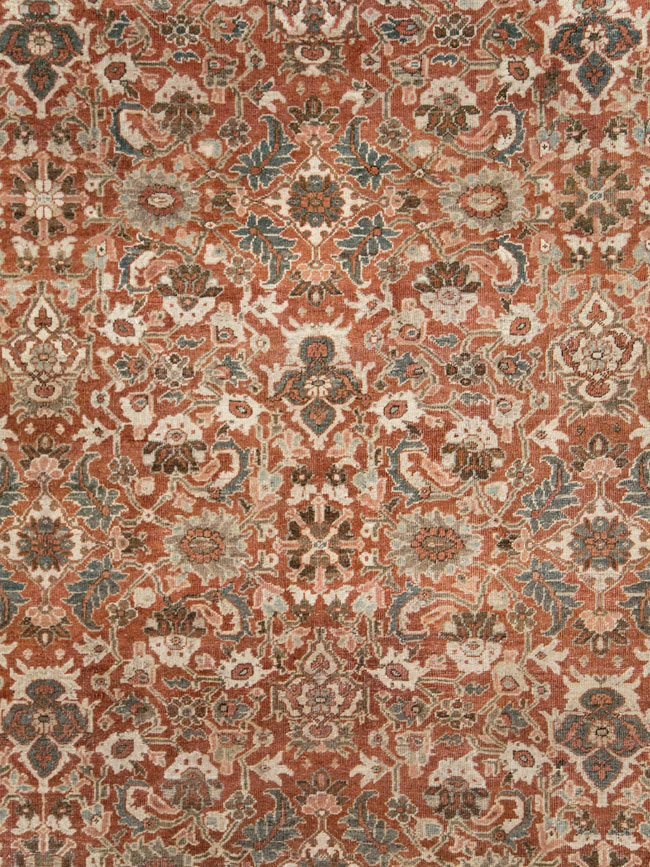 Antique Persian Mahal Carpet, No.27647 - Gsblank