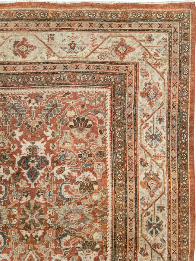 Antique Persian Mahal Carpet, No.27647 - Gsblank