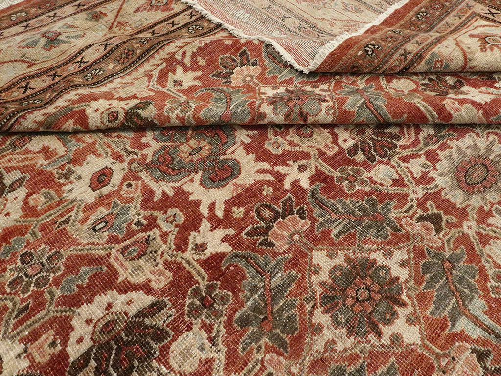 Antique Persian Mahal Carpet, No.27647 - Gsblank