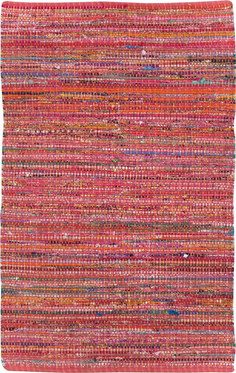 Vintage American Rag Rug, No.27654 - Gsblank