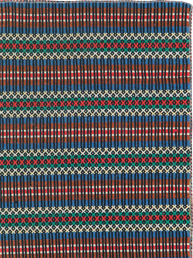Vintage European Flatweave, No.27655 - Gsblank