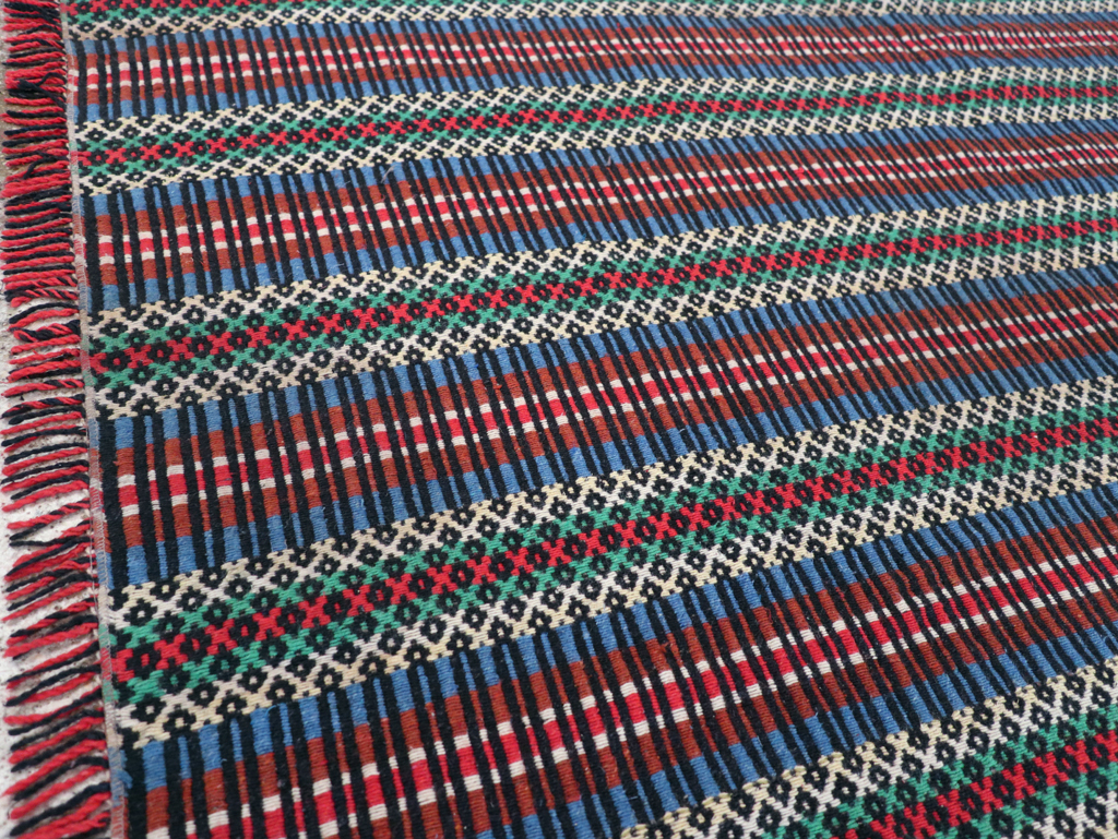 Vintage European Flatweave, No.27655 - Gsblank