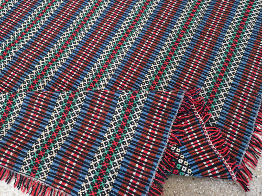 Vintage European Flatweave, No.27655 - Gsblank