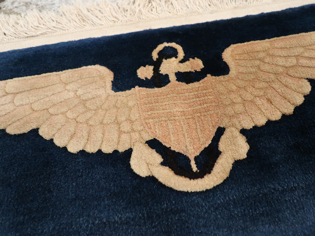 Vintage Chinese Pictorial Rug, No.27656 - Gsblank