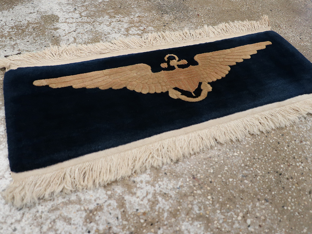 Vintage Chinese Pictorial Rug, No.27656 - Gsblank