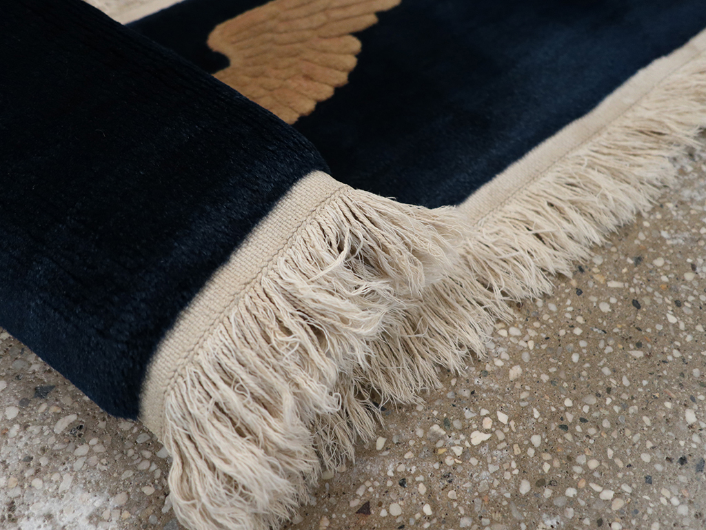 Vintage Chinese Pictorial Rug, No.27656 - Gsblank