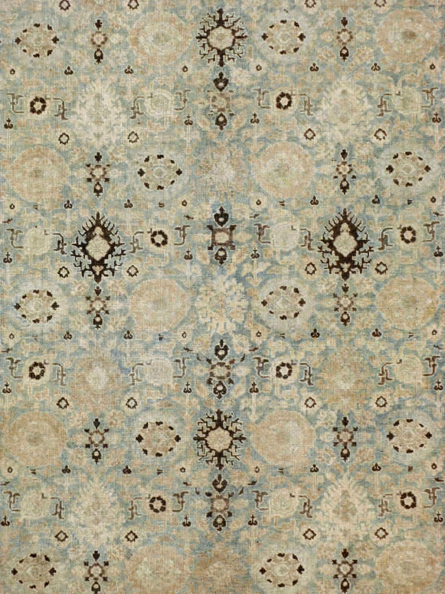 Antique Persian Tabriz Carpet, No.27659 - Gsblank