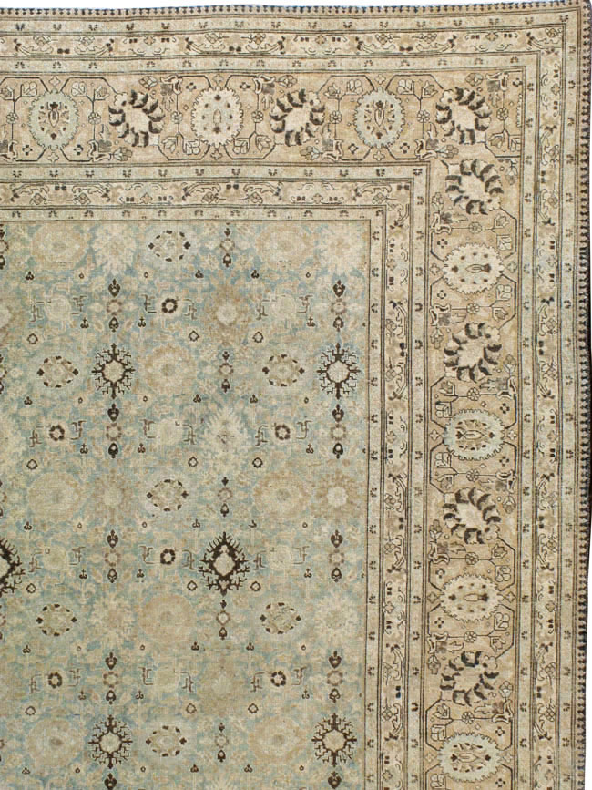 Antique Persian Tabriz Carpet, No.27659 - Gsblank