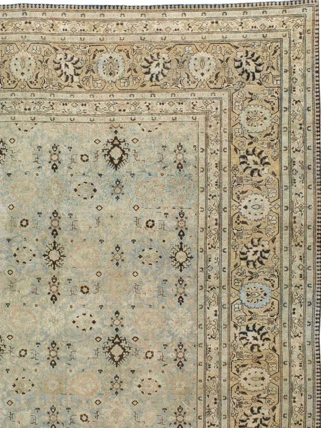 Antique Persian Tabriz Carpet, No.27659 - Gsblank