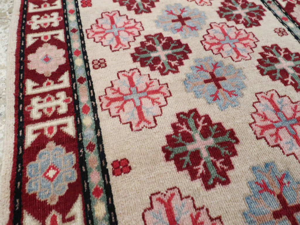 Vintage East Turkestan Khotan Runner (Pair: 1 of 2), No.27663 - Gsblank