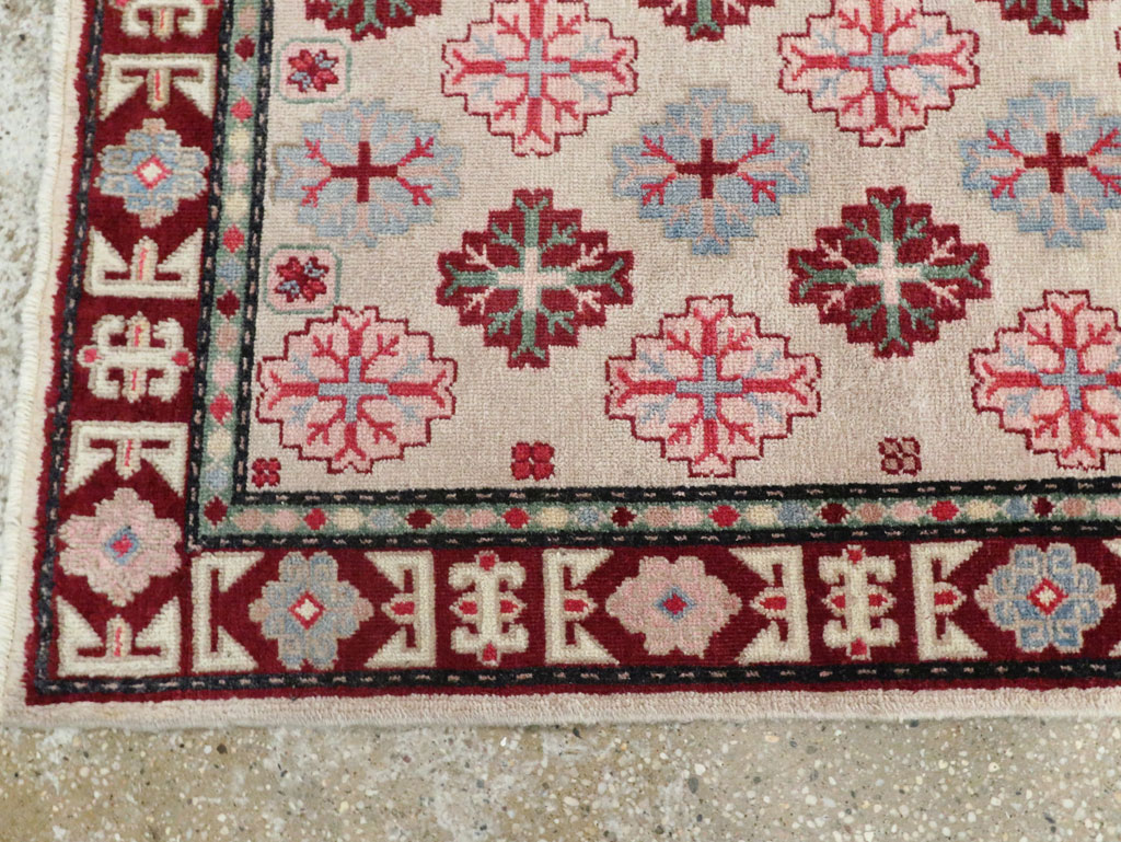 Vintage East Turkestan Khotan Runner (Pair: 1 of 2), No.27663 - Gsblank