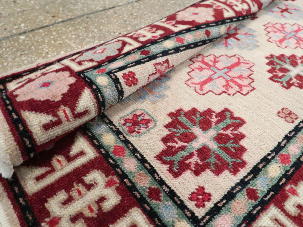 Vintage East Turkestan Khotan Runner (Pair: 1 of 2), No.27663 - Gsblank