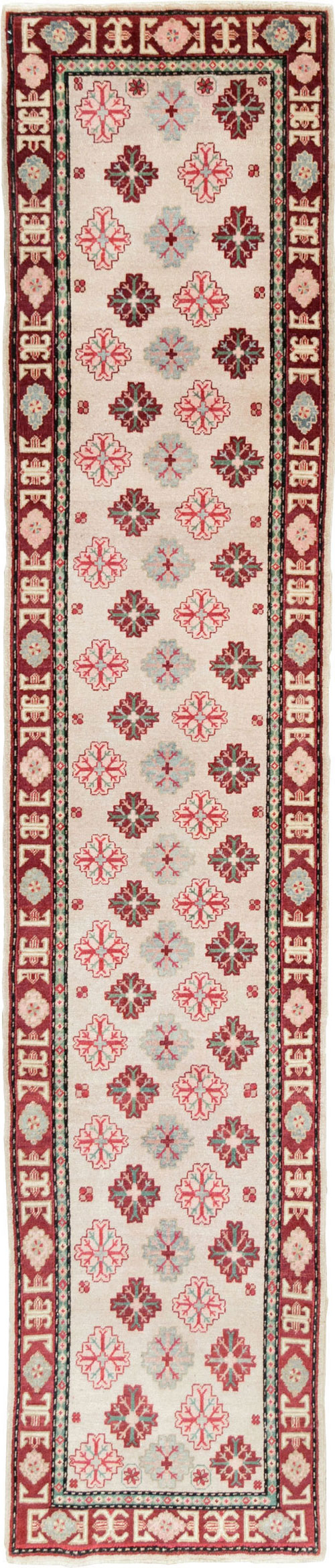 Vintage East Turkestan Khotan Runner (Pair: 2 of 2), No.27664 - Gsblank