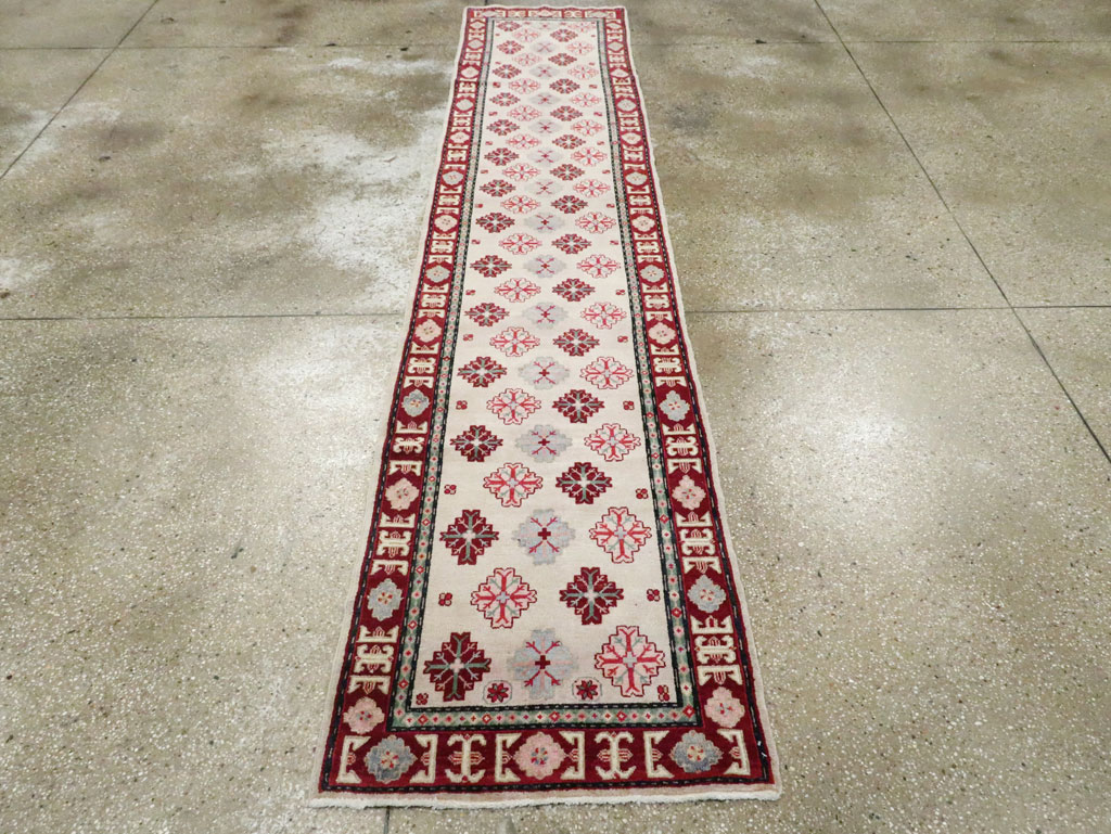 Vintage East Turkestan Khotan Runner (Pair: 2 of 2), No.27664 - Gsblank