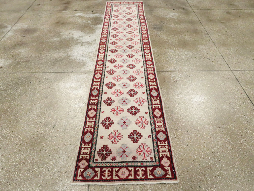 Vintage East Turkestan Khotan Runner (Pair: 2 of 2), No.27664 - Gsblank