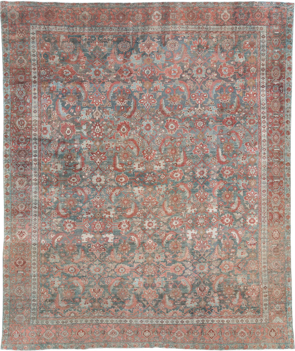 Antique Persian Malayer Room Size Carpet, No.27669 - Gsblank