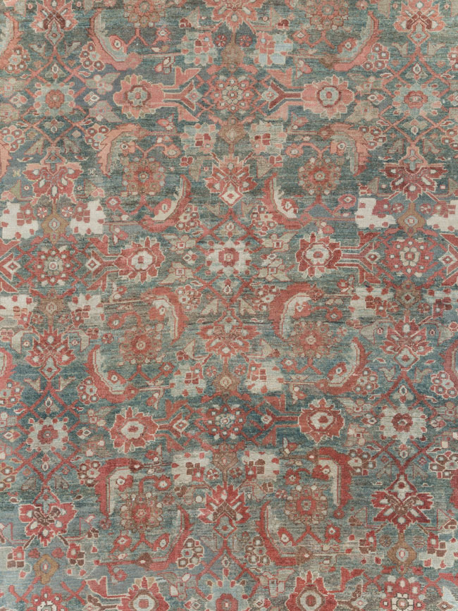 Antique Persian Malayer Room Size Carpet, No.27669 - Gsblank