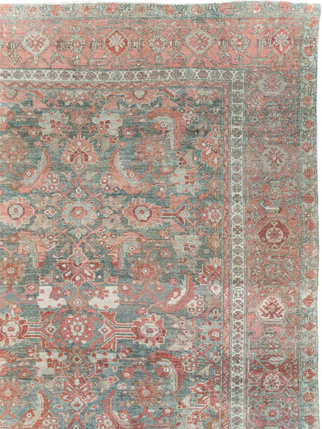 Antique Persian Malayer Room Size Carpet, No.27669 - Gsblank