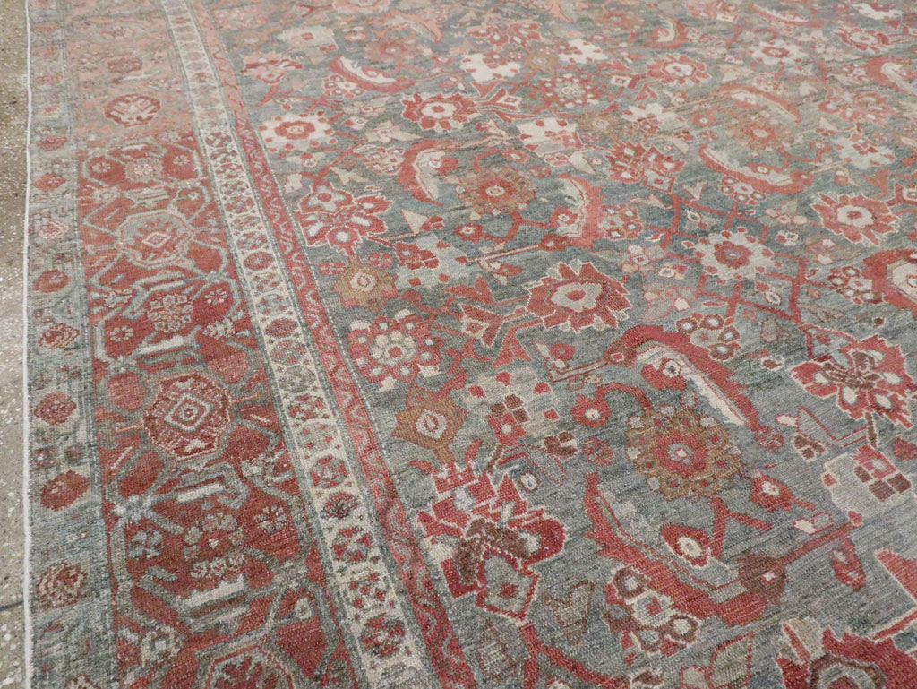 Antique Persian Malayer Room Size Carpet, No.27669 - Gsblank