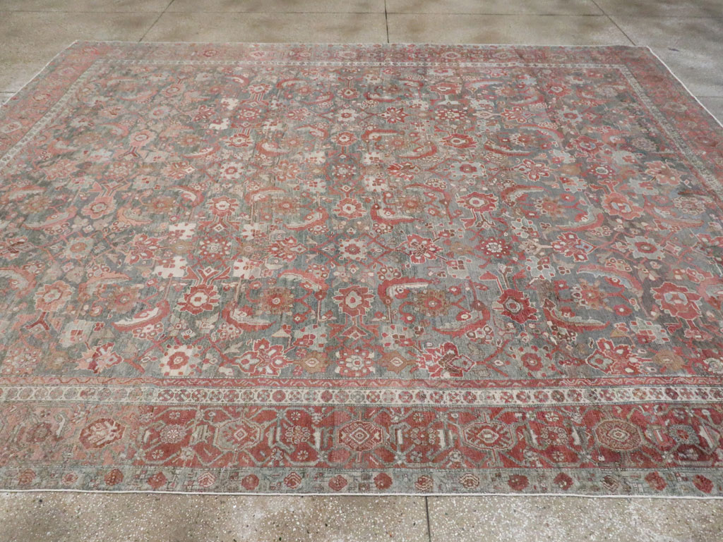 Antique Persian Malayer Room Size Carpet, No.27669 - Gsblank