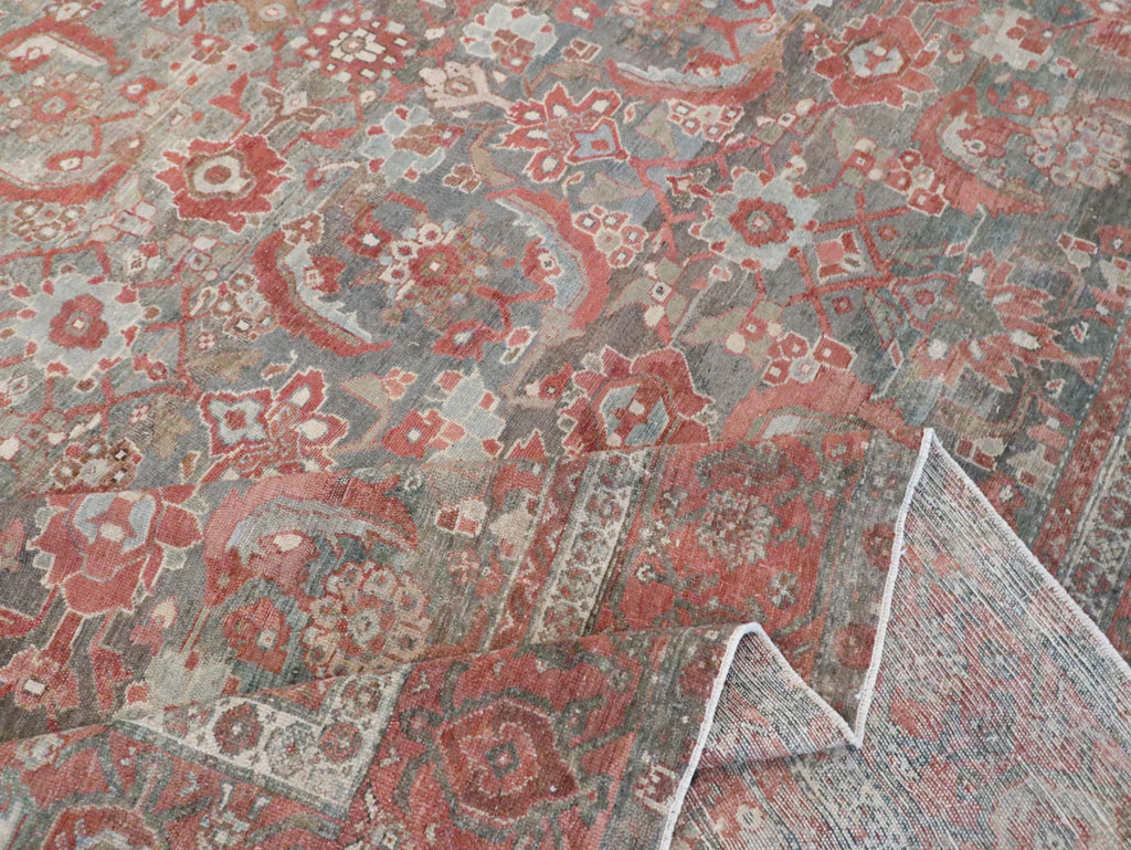 Antique Persian Malayer Room Size Carpet, No.27669 - Gsblank