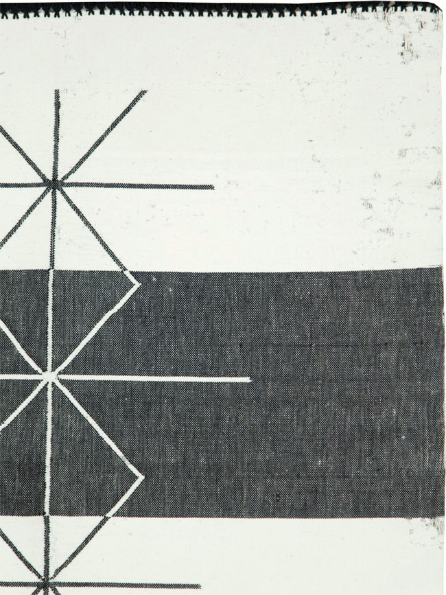 Vintage Ecuadorian Textile Flatweave, No.27672 - Gsblank