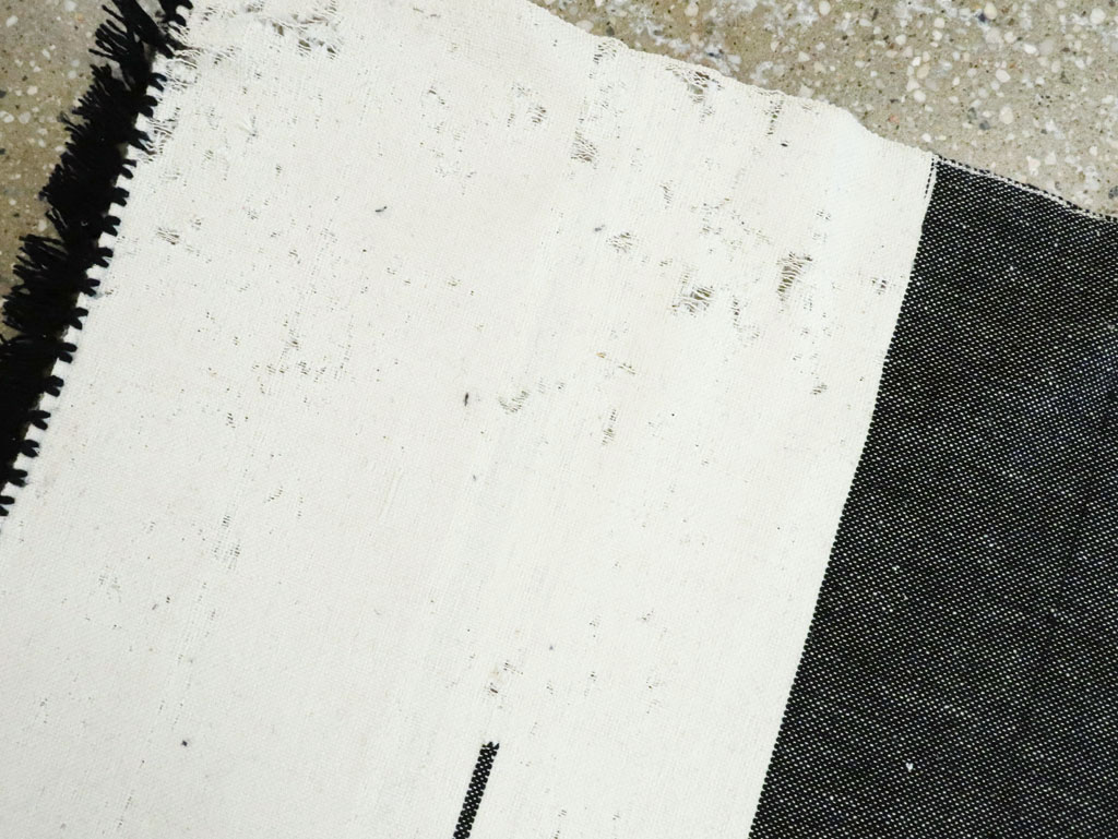 Vintage Ecuadorian Textile Flatweave, No.27672 - Gsblank