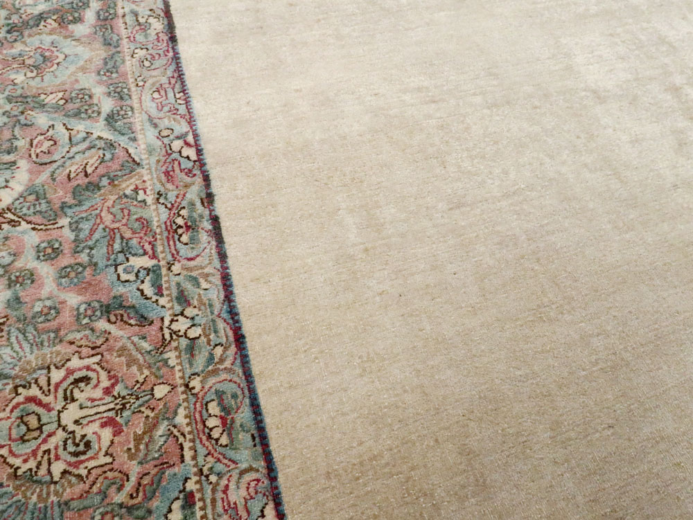 Antique Persian Lavar Kerman Gallery Carpet, No.27684 - Gsblank