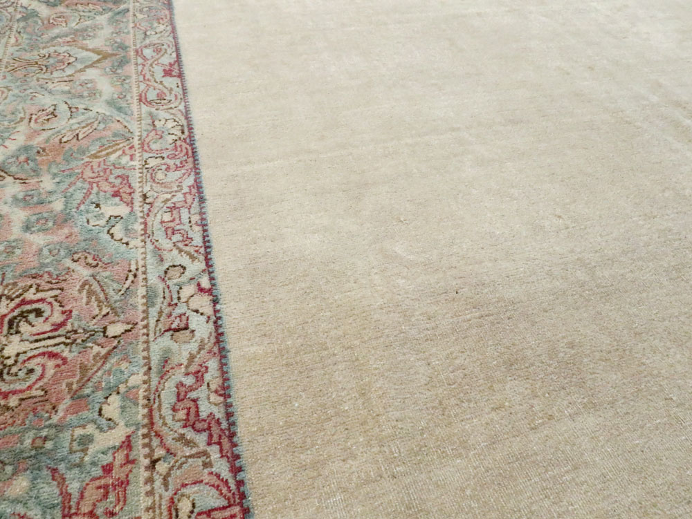 Antique Persian Lavar Kerman Gallery Carpet, No.27684 - Gsblank