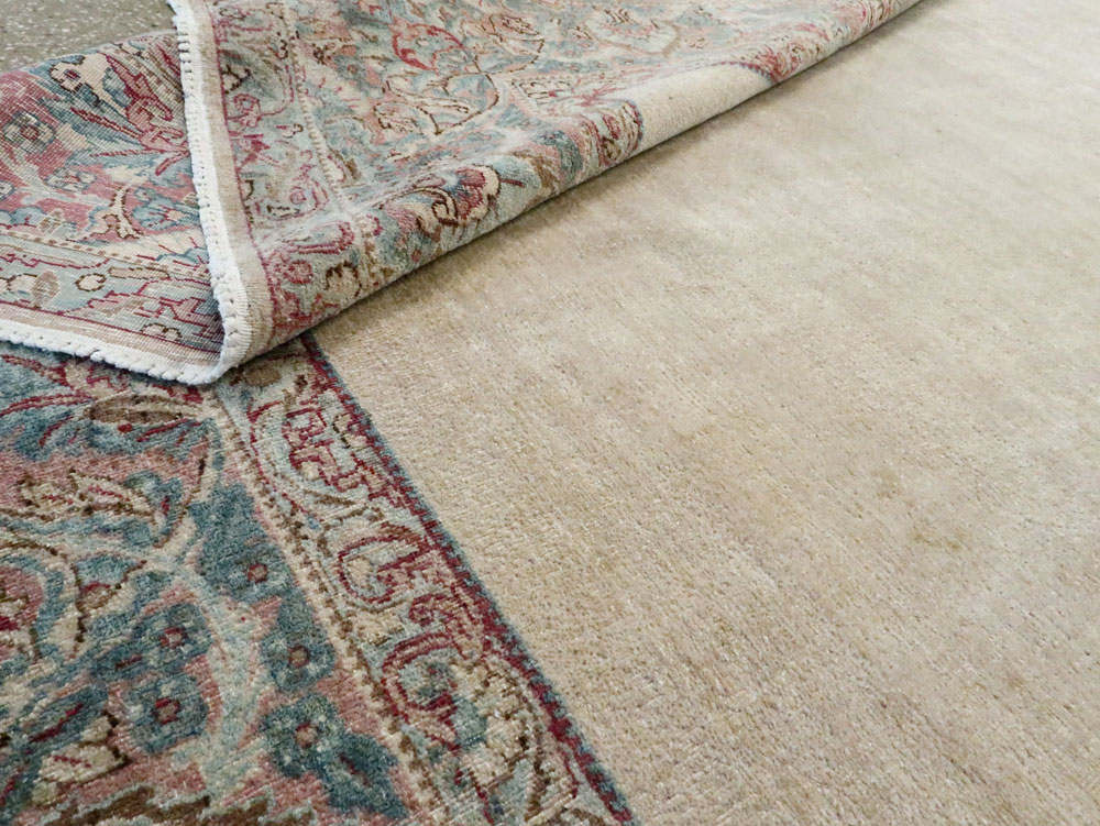 Antique Persian Lavar Kerman Gallery Carpet, No.27684 - Gsblank