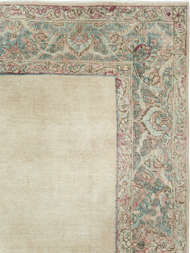 Antique Persian Lavar Kerman Gallery Carpet, No.27684 - Gsblank