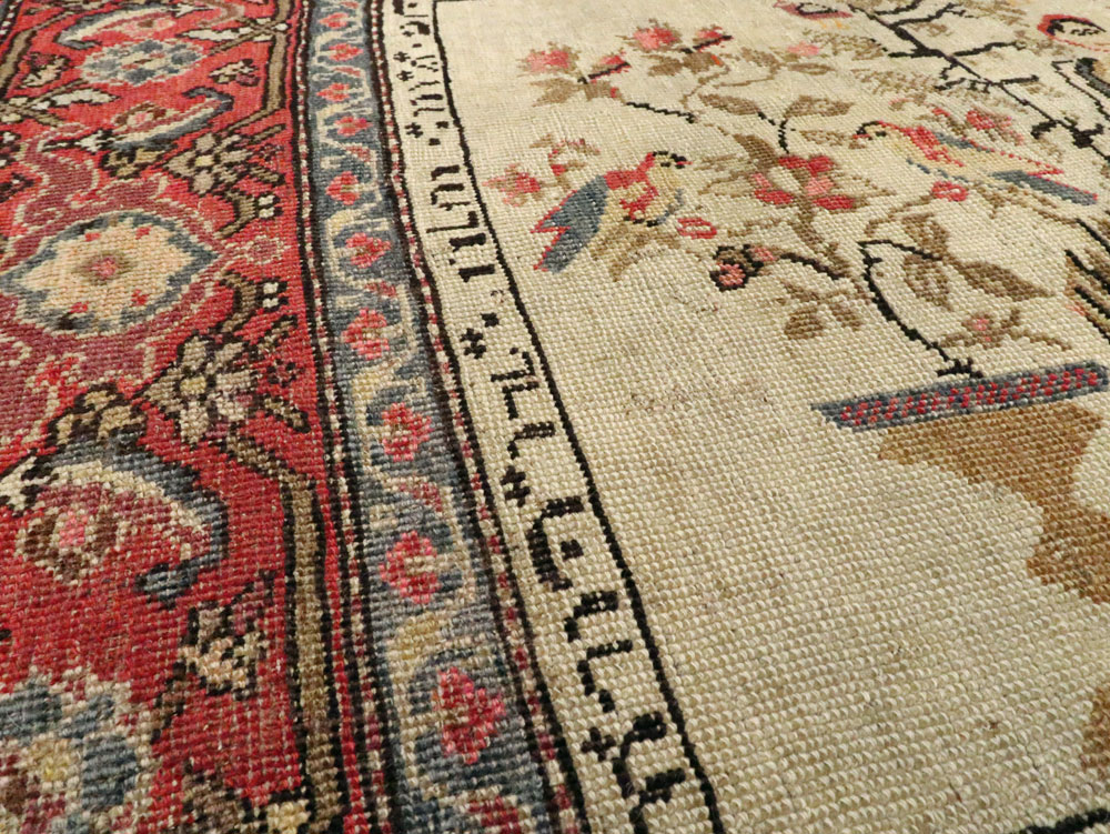 Antique Pictorial Karabagh Rug, No.27693 - Gsblank