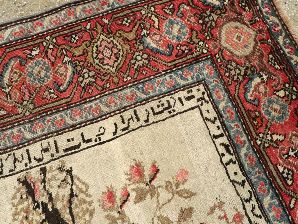 Antique Pictorial Karabagh Rug, No.27693 - Gsblank