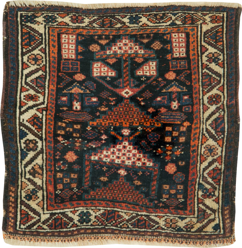 Antique Northwest Persian Bag Face, No.27694 - Gsblank