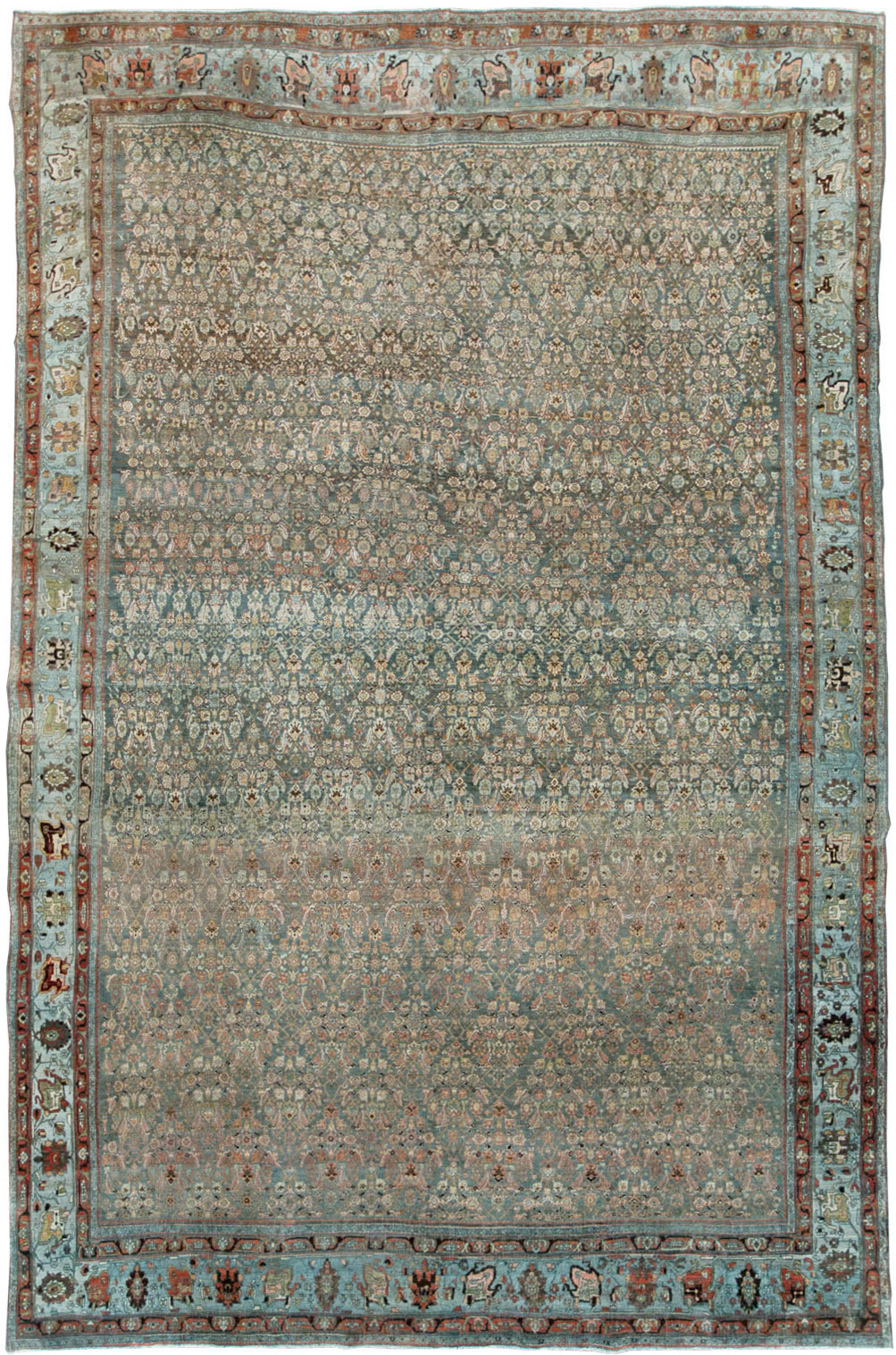 Antique Persian Bidjar Carpet, No.27703 - Gsblank