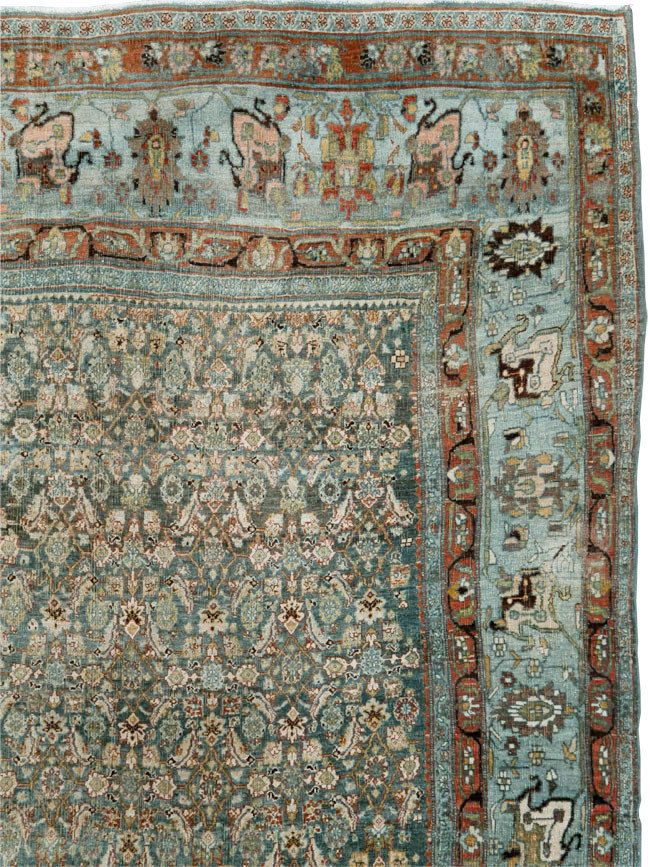 Antique Persian Bidjar Carpet, No.27703 - Gsblank