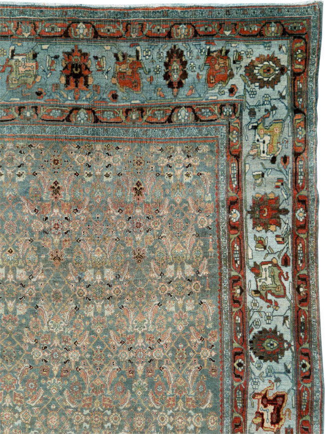 Antique Persian Bidjar Carpet, No.27703 - Gsblank