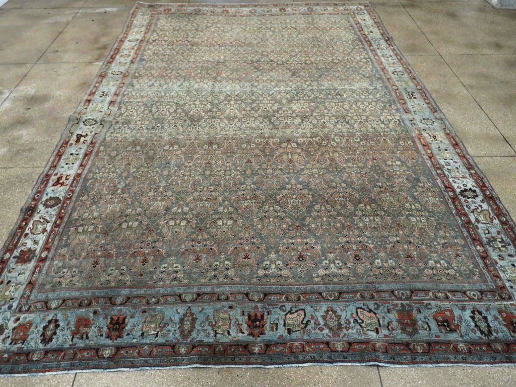 Antique Persian Bidjar Carpet, No.27703 - Gsblank