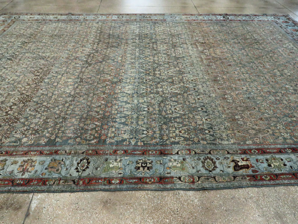 Antique Persian Bidjar Carpet, No.27703 - Gsblank