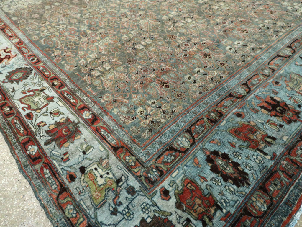 Antique Persian Bidjar Carpet, No.27703 - Gsblank