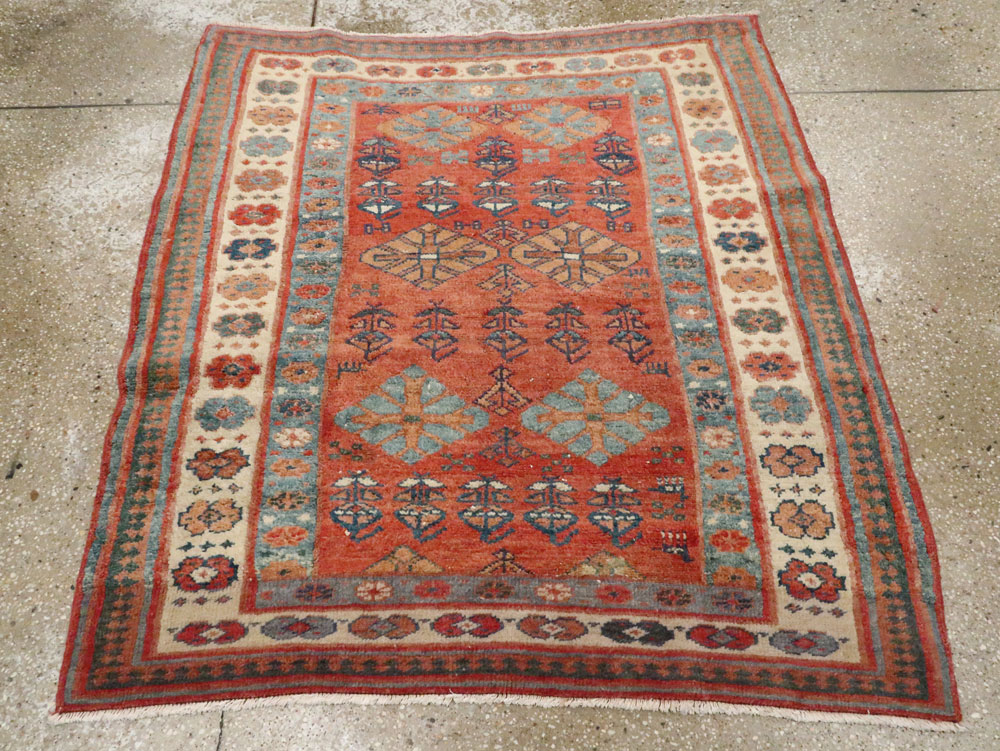 Antique Persian Bakshaish Rug, No.27708 - Gsblank