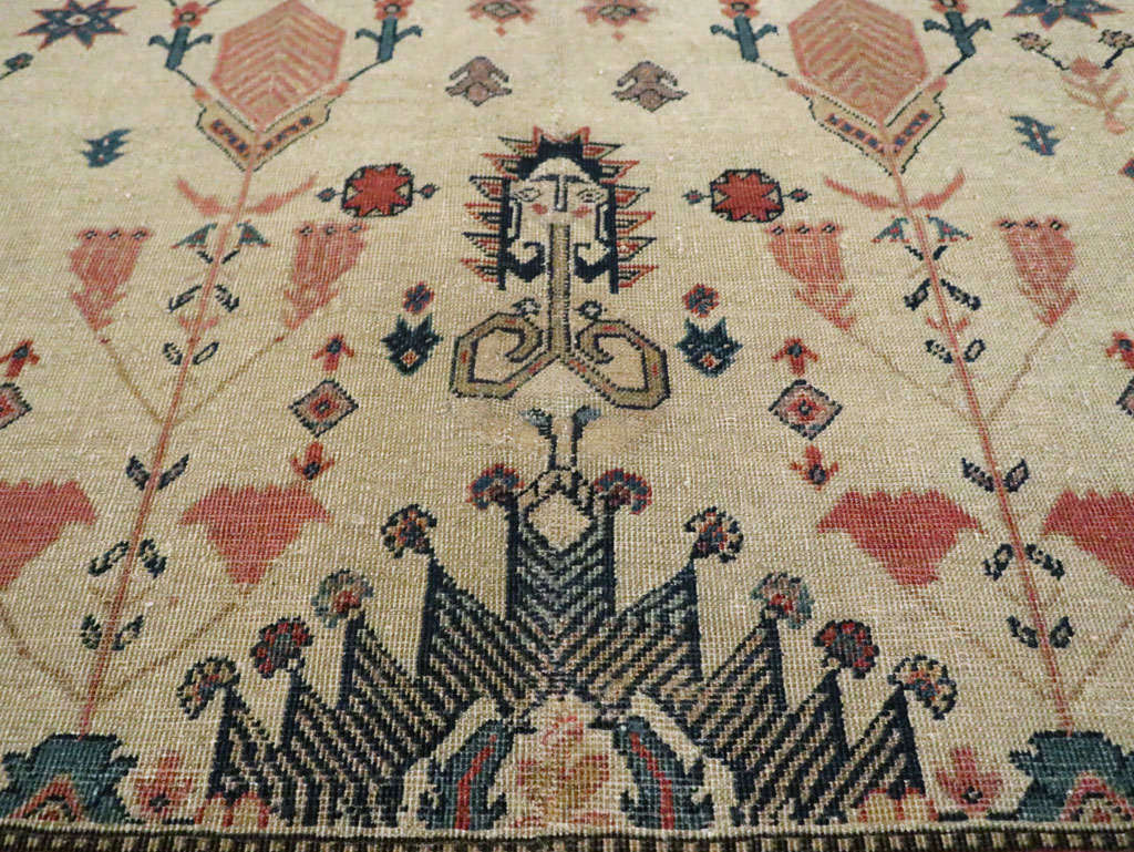 Antique Persian Fereghan Carpet, No.27714 - Gsblank
