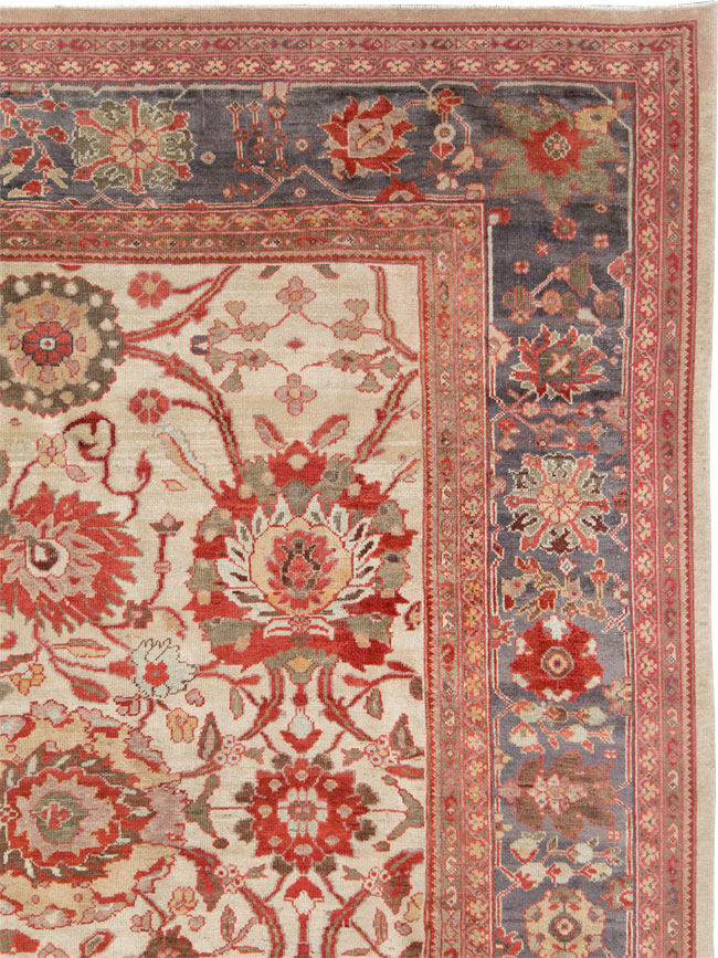 Antique Persian Sultanabad Carpet, No.27717 - Gsblank